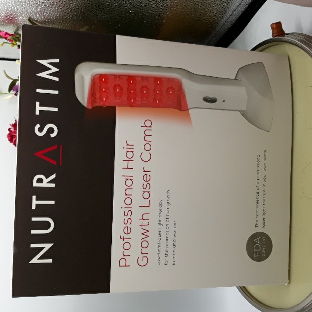 Nutrastim Professional Hair Growth Laser Comb FDA Cleared NEW